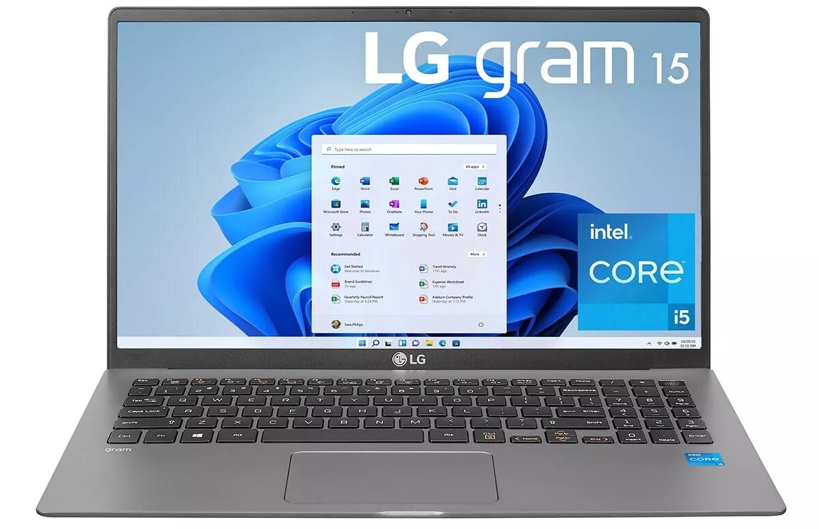 LG gram 15Z95N-G.ARS6U1 (Core i5 11th Gen/8 GB/512 GB SSD/Windows 10)